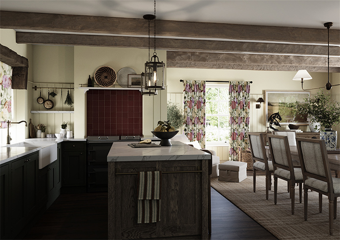 Amelia Faux Silk, Berry Blush - Made to Measure Curtain - Image 7